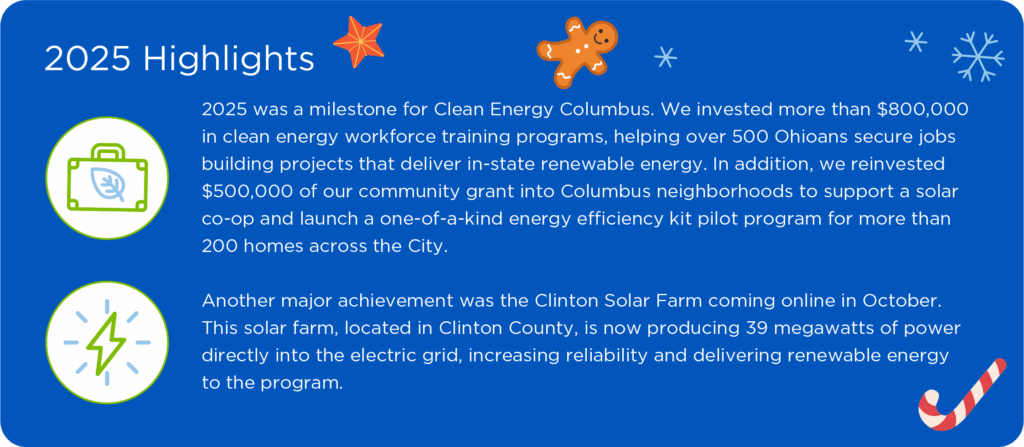 Five Years of Progress: The Impact of Clean Energy Columbus in 2025