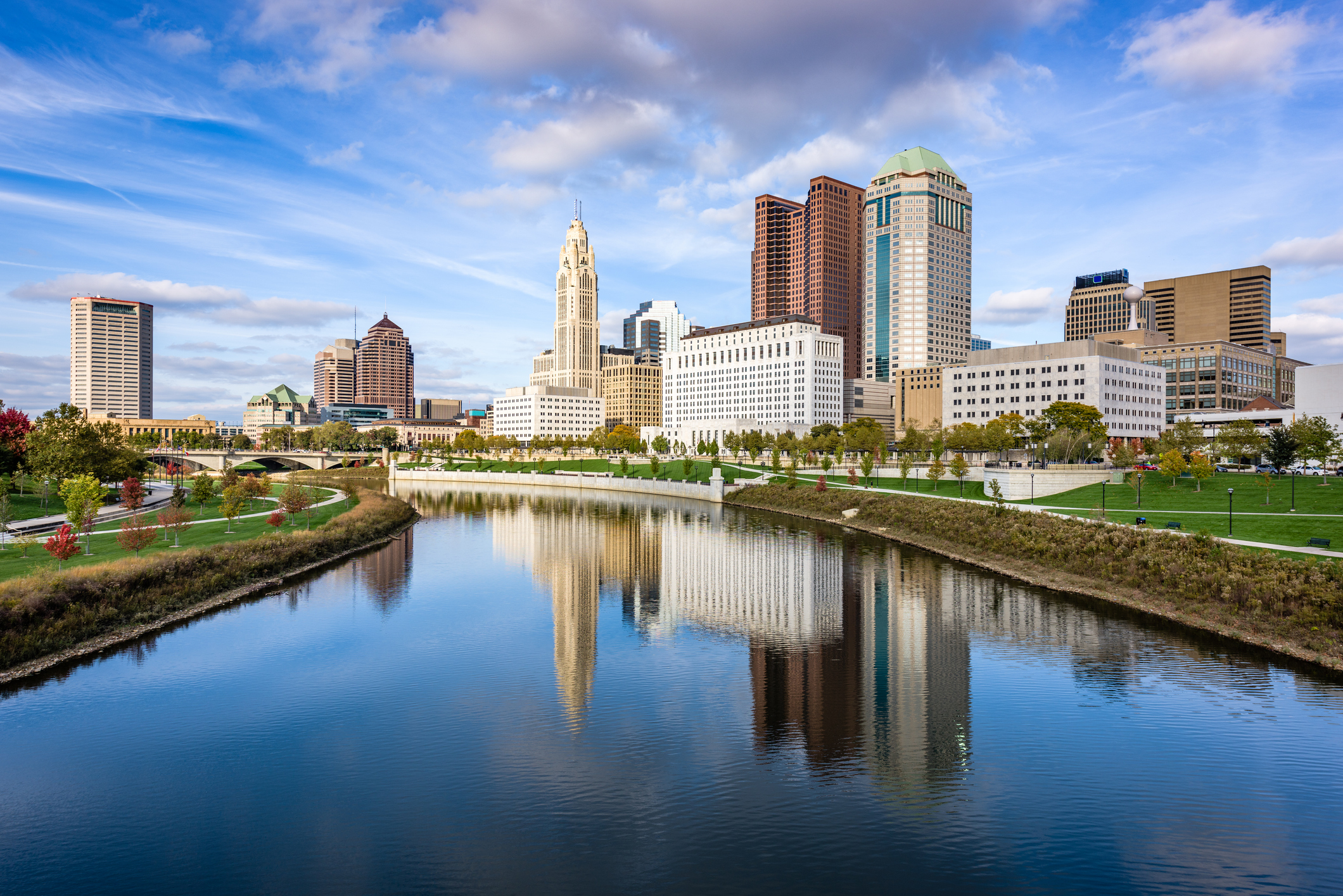 Columbus Ohio skyline — community choice aggregation explained